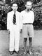 Vietnam: Ho Chi Minh (right) with Vo Nguyen Giap (left) in Hanoi, 1945