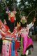 China: Miao mask performance at a festival near Huangguoshu, Guizhou Province